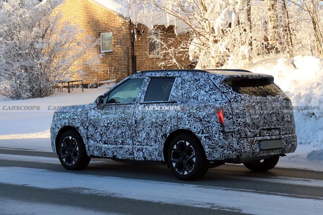 Hyundai Tucson đời mới lột xác cỡ này: Mặt trước như xe điện, góc cạnh nhưng điệu hơn Santa Fe, dễ ra mắt cuối năm nay- Ảnh 2.