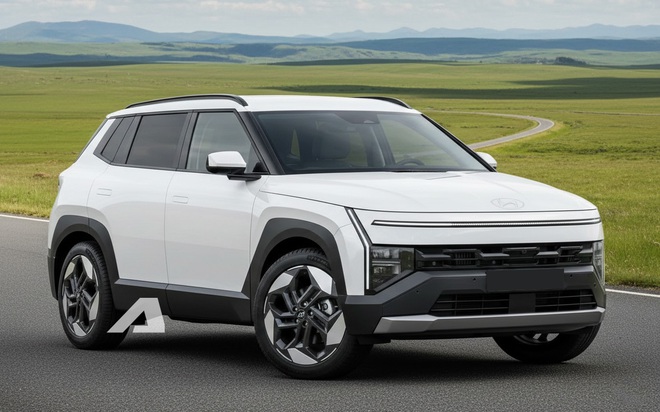 Hyundai Tucson đời mới lột xác cỡ này: Mặt trước như xe điện, góc cạnh nhưng điệu hơn Santa Fe, dễ ra mắt cuối năm nay- Ảnh 4.