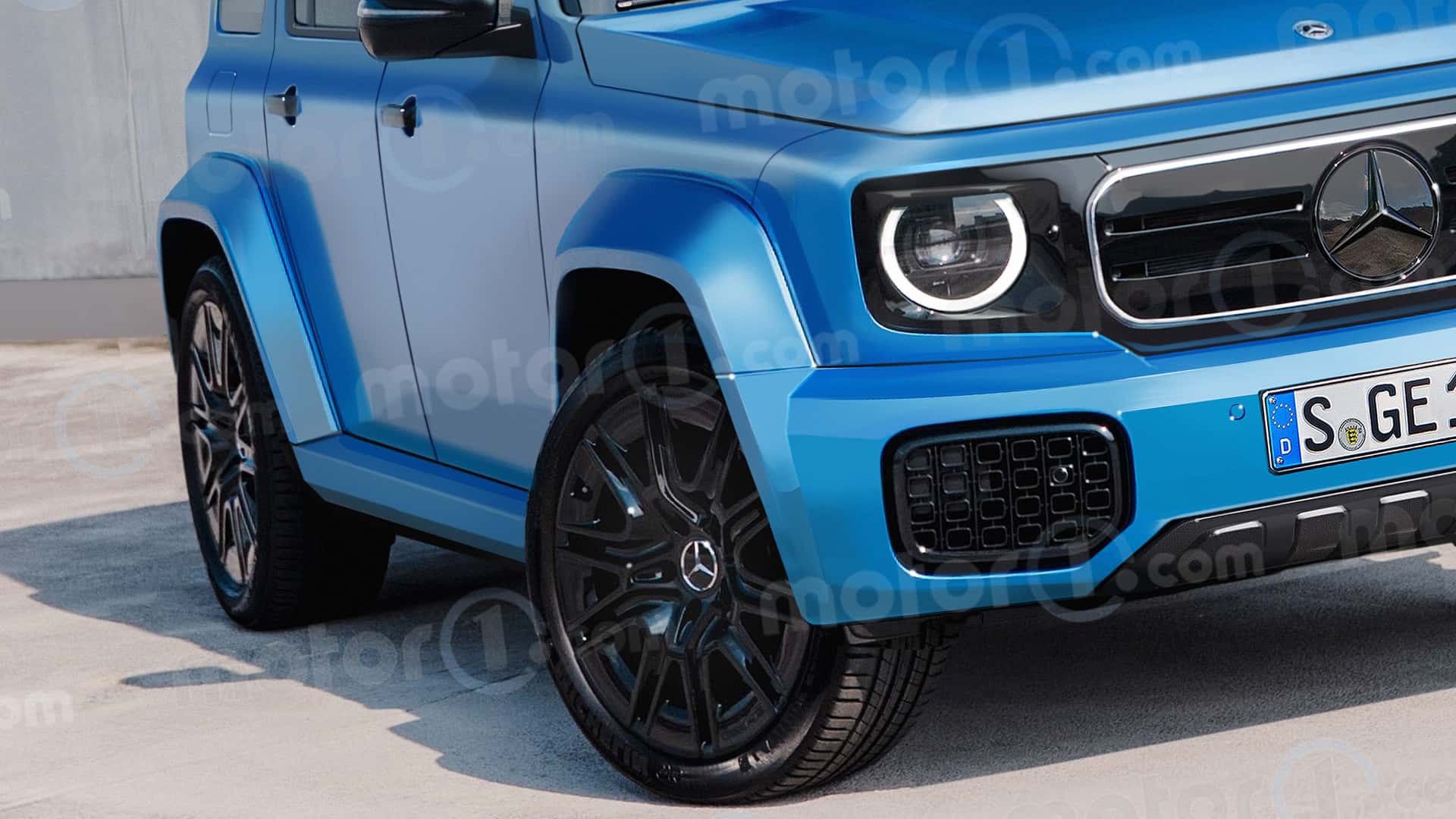 Mercedes-Benz G-Class bản mini sẽ như thế này: Giữ thiết kế vuông vức, cỡ nhỏ hơn GLC, có thể dùng động cơ hybrid hoặc thuần điện- Ảnh 2.