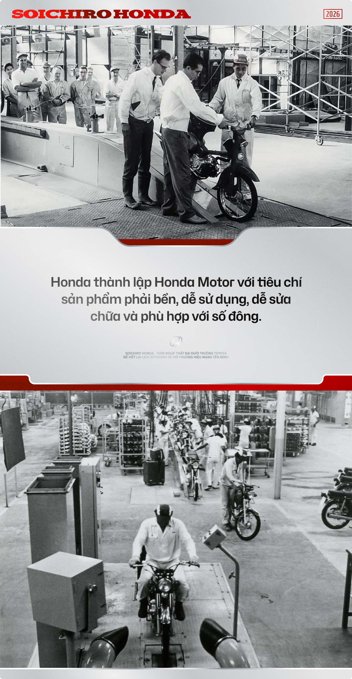 Soichiro Honda - ‘Con ngựa’ thất bại dưới trướng Toyota để viết lại lịch sử ngành xe với thương hiệu mang tên mình- Ảnh 4.