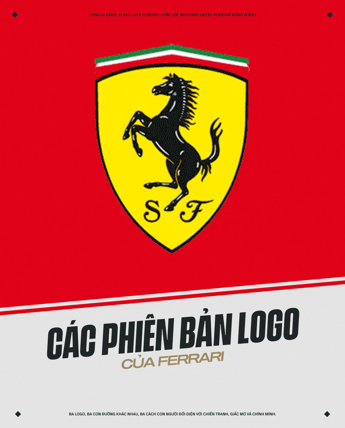 Cùng là ngựa, vì sao logo Ferrari chồm lên, Mustang lao đi, Porsche đứng vững?- Ảnh 4. Cùng là ngựa, vì sao logo Ferrari chồm lên, Mustang lao đi, Porsche đứng vững?- Ảnh 4.