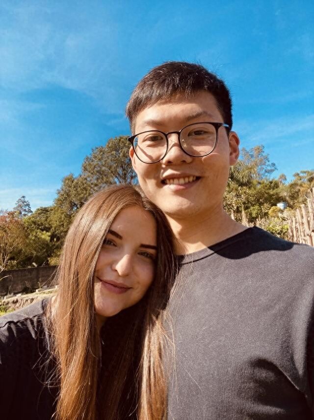 Gabi và Lý Dương quen nhau qua mạng xã hội.