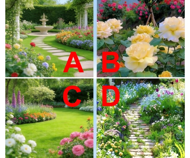 Trắc nghiệm: Bạn có dễ yêu nhầm người không? Chọn một khu vườn là biết ngay đáp án - 1