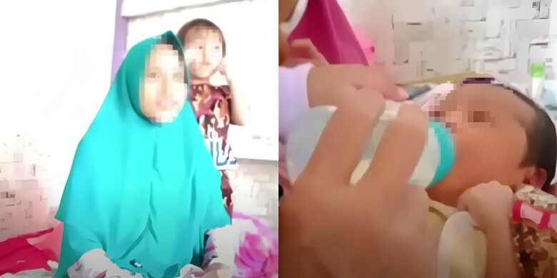 Em bé chào đời khoẻ mạnh còn bà mẹ 25 tuổi thì hoàn toàn không biết mình mang thai.