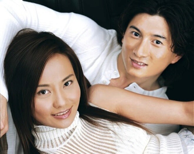 Mã Nhã Thư và chồng cũ Ngô Kỳ Long.