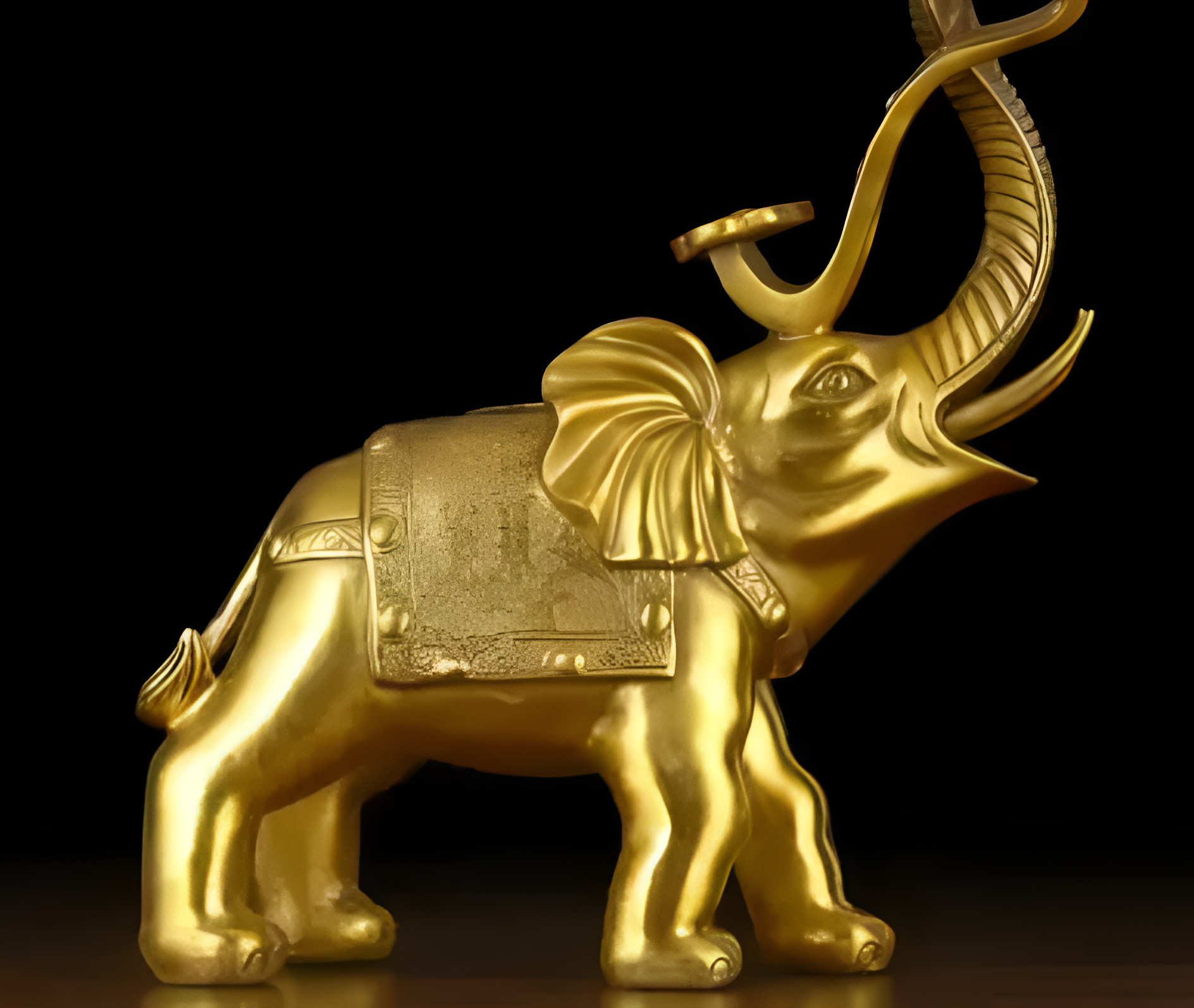 Voi phong thủy đặt gần cửa chính với ý nghĩa hút nước - hút tiền, ổn định tài vận.