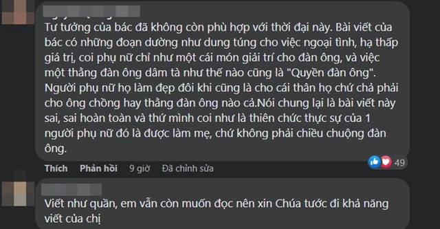 Sau vụ phạt tiền, Trác Thúy Miêu bị chỉ trích dữ dội vì phát ngôn gây sốc về đàn bà - 8