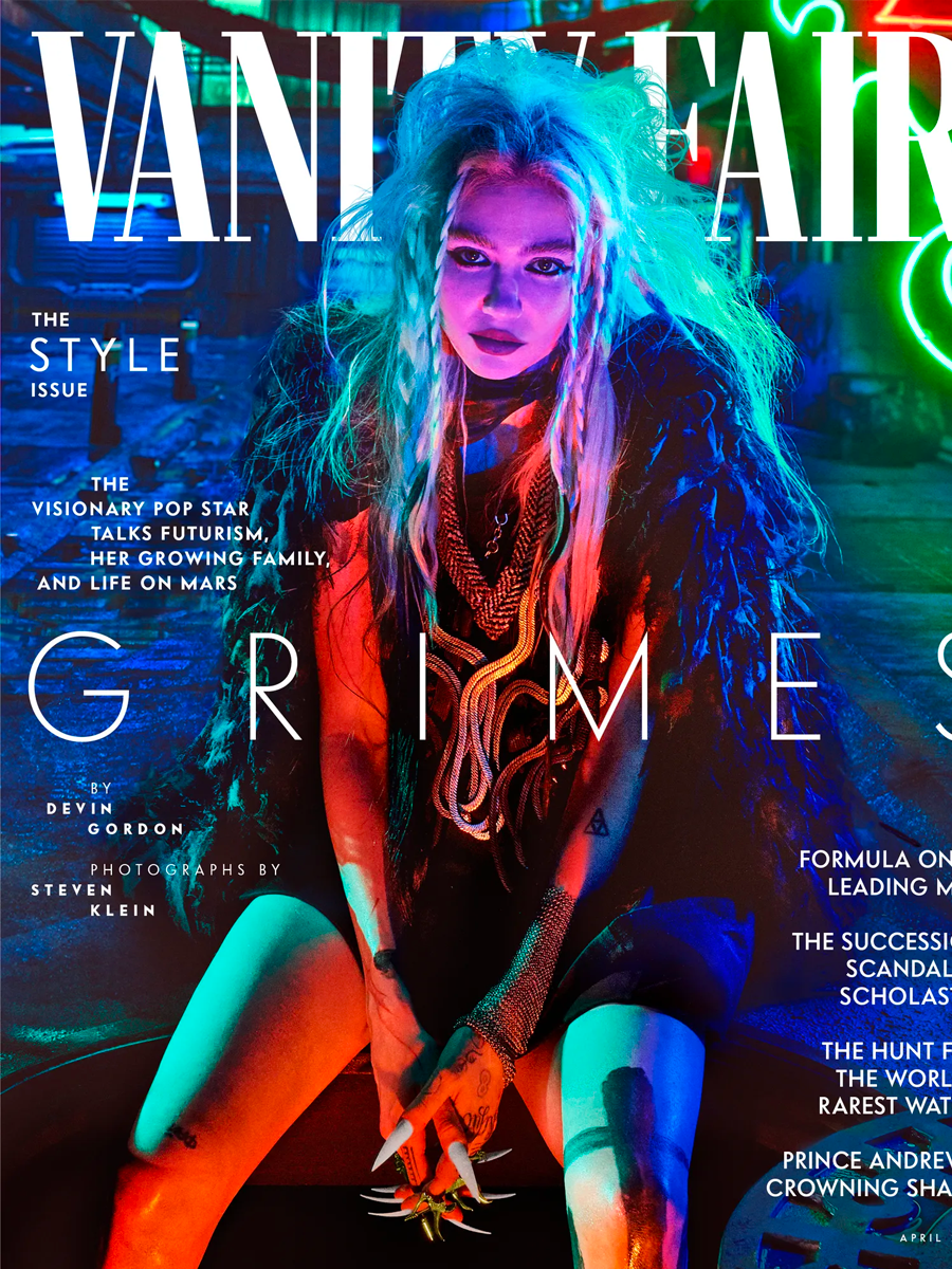 Grimes tiết lộ sinh con thứ hai cho Elon Musk trong bài phỏng vấn mới nhất. Ảnh: Vanity Fair