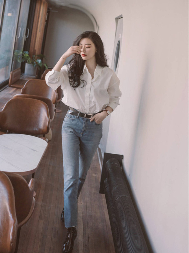 Sơ mi trắng: Chiếc áo vi diệu nhất tủ đồ Hè, cứ diện lên là thon thả, cứ mix đồ là đẹp mê ly - Ảnh 7. Sơ mi trắng: Chiếc áo vi diệu nhất tủ đồ Hè, cứ diện lên là thon thả, cứ mix đồ là đẹp mê ly - Ảnh 7.