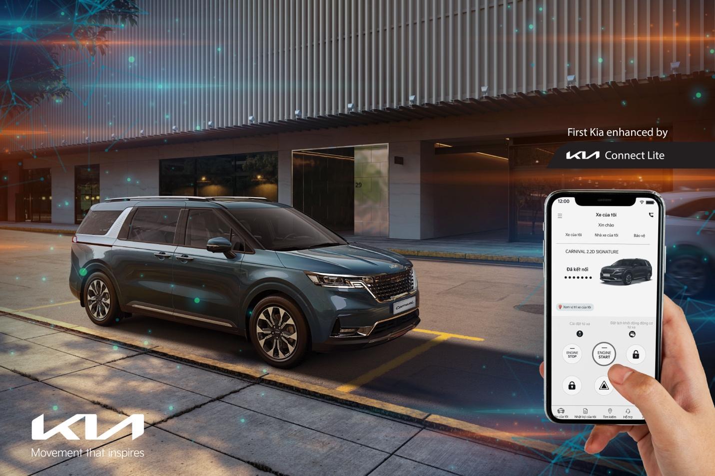 Kia Connect Lite - nâng tầm trải nghiệm dịch vụ trên các dòng xe Kia - Ảnh 3.