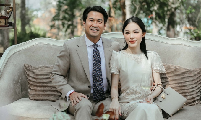 Linh Rin, Phillip Nguyễn dự đám cưới của Kathy Uyên hôm 4/3 ở Đà Lạt. Ảnh: Nukia