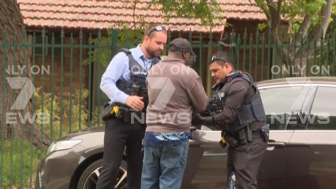 A major manhunt for a convicted paedophile came to a dramatic end on Thursday when a 7NEWS crew helped track him down.