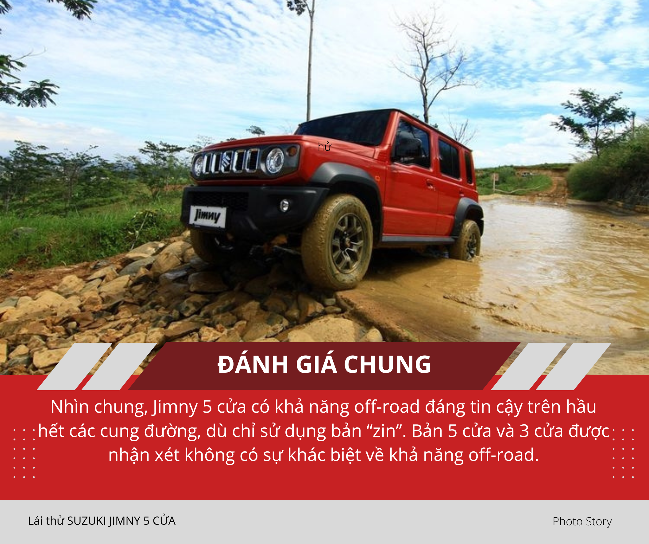 Mang Suzuki Jimny 5 cửa vào rừng 'hành hạ': Nhiều điểm hơn hẳn bản 3 cửa sắp ra mắt Việt Nam, thoải mái cho cả nhà cùng off-road - Ảnh 3.