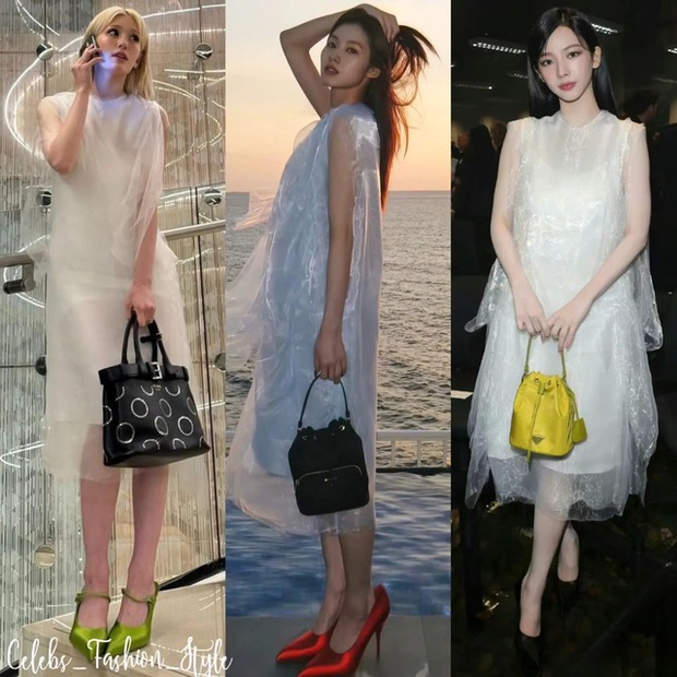 Khi Fashion Week là “nguồn cơn” của những màn đụng hàng: Han So Hee ”trên cơ”, Ahn Yujin - Đường Yên bất phân thắng bại - Ảnh 3.