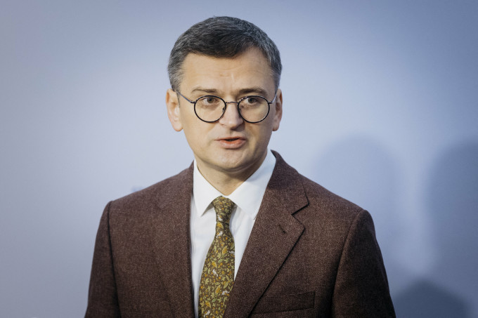 Ngoại trưởng Ukraine Dmytro Kuleba tại Berlin, Đức ngày 2/11/2023. Ảnh: AFP