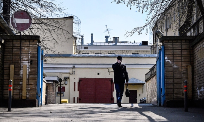 Nhà tù Lefortovo ở Moskva, Nga. Ảnh: AFP