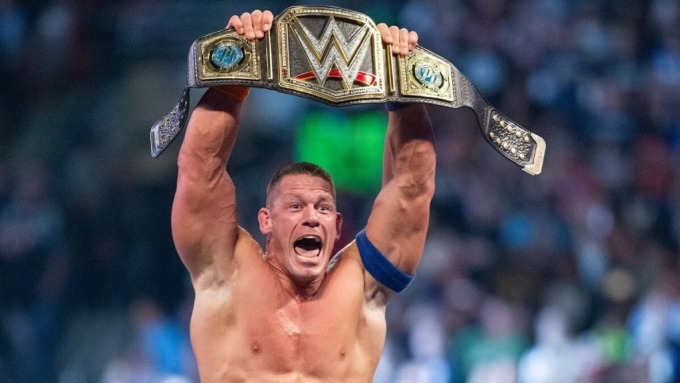 Đô vật John Cena. Ảnh: WWE