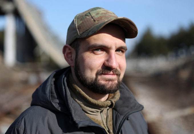 Svyatoslav Siryi tại Donetsk hôm 29/2. Ảnh: AFP