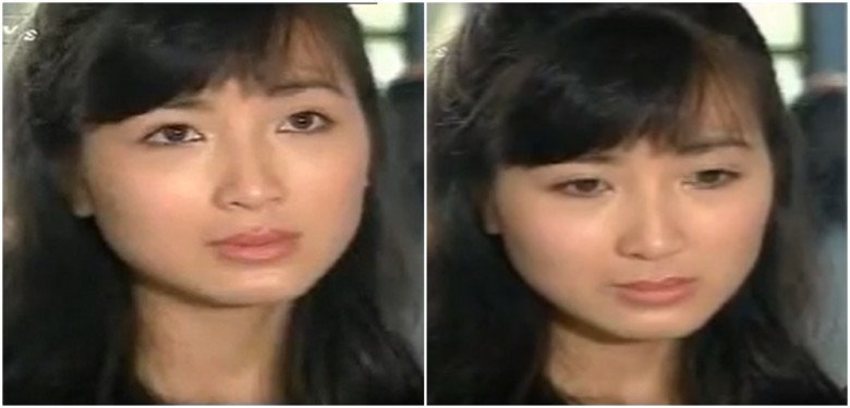 Nhan sắc của nữ diễn viên Khánh Huyền khi 25 tuổi đóng vai Xoan trong Ngọt ngào và man trá. Dù chẳng trang điểm kỹ lưỡng nhưng vẫn vô cùng xinh đẹp với đôi mắt ướt át, gương mặt nhân hậu.