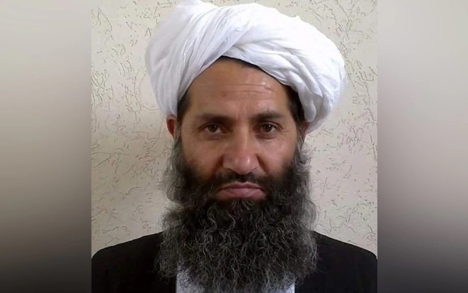 Thủ lĩnh tối cao Taliban Hibatullah Akhundzada. Ảnh: Xinhua