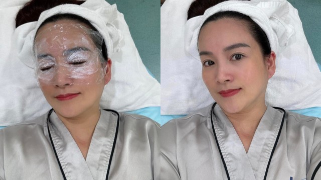 Để giữ gìn nhan sắc, Anh Thơ chú trọng vào các chu trình chăm sóc da mặt, cô cũng chăm tới các cơ sở thẩm mỹ để cải thiện nhan sắc. 