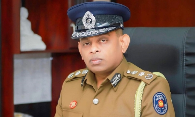 Tư lệnh cảnh sát Sri Lanka Deshabandu Tennakoon. Ảnh: Utusan