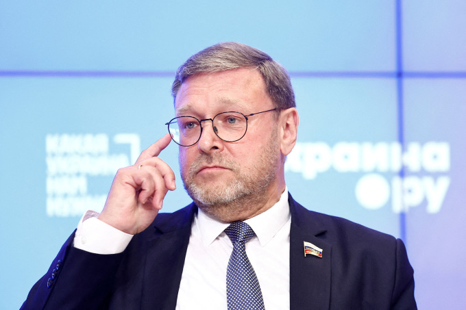 Ông Konstantin Kosachev tại Moskva hồi năm 2023. Ảnh: Reuters