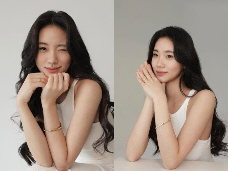 Làn da mịn màng không tỳ vết, trắng sáng cùng biểu cảm gương mặt đa dạng giúp cô nàng trở thành gương mặt thương hiệu yêu thích.