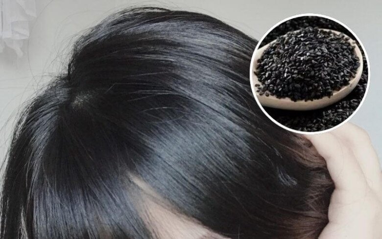 Vừng đen không biến tóc bạc thành tóc đen nhưng có thể nuôi dưỡng tóc đen lâu dài.