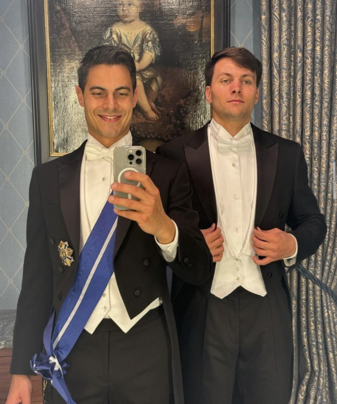 Tân Thủ tướng Hà Lan và hôn phu Nicolás Keenan - vận động viên từng hai lần dự Olympic. Ảnh: @Nicolaskeenan