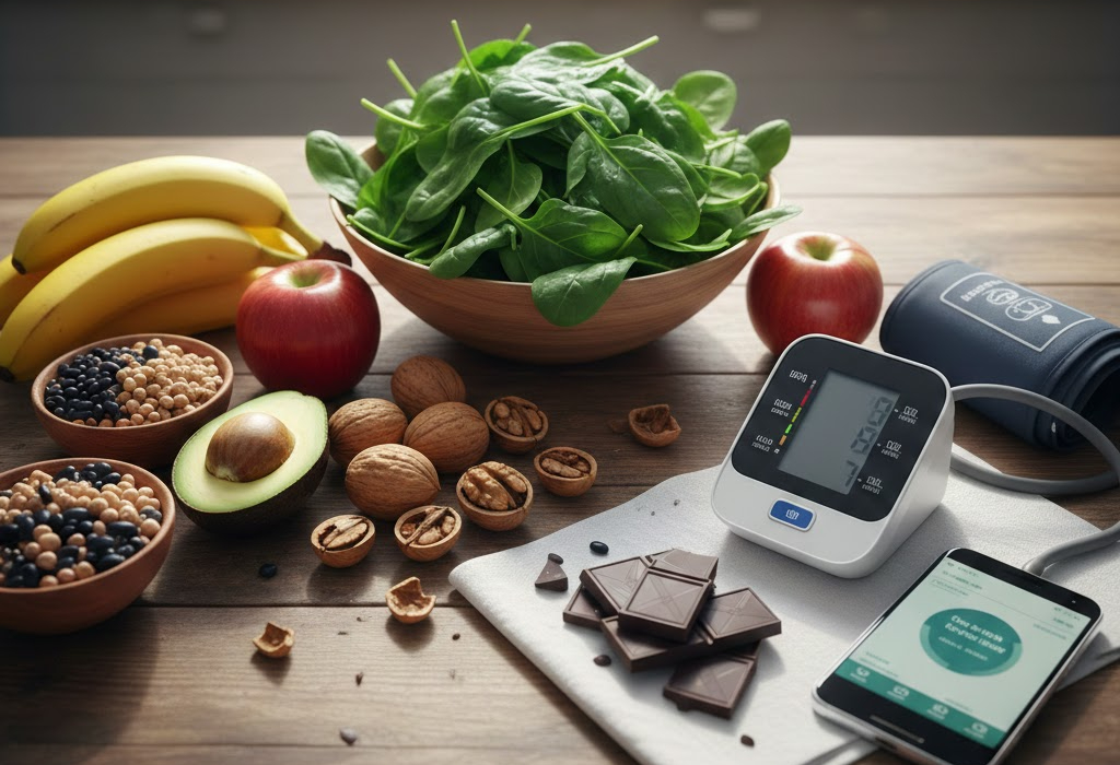 Một số loại thực phẩm mang lại nhiều lợi ích cho huyết áp.