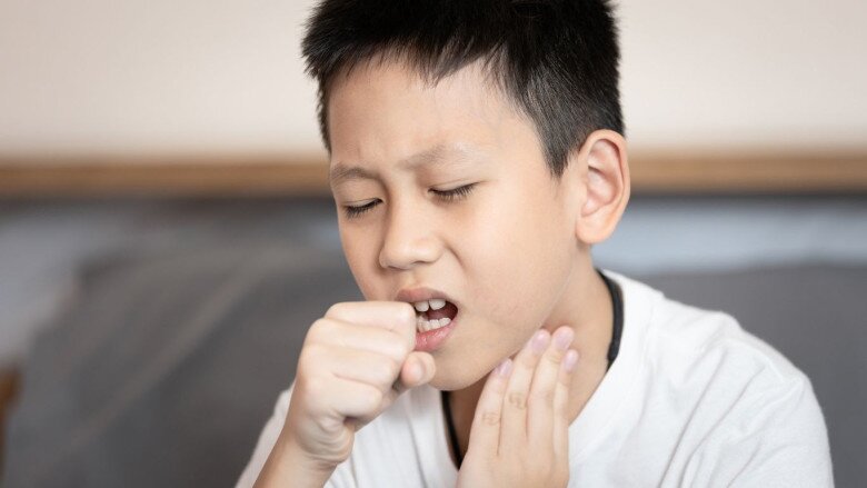 Trẻ em rất dễ mắc các bệnh về đường hô hấp (Ảnh minh hoạ)