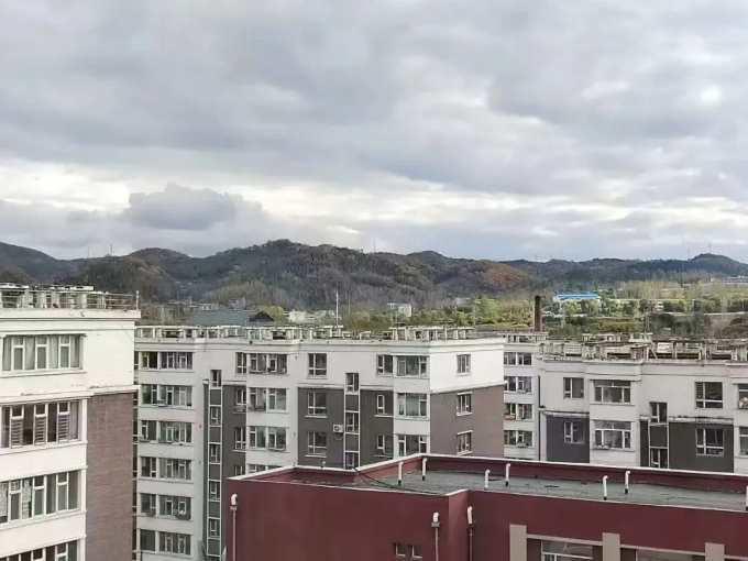 Một góc trên cao nhìn vào khu của Xiao Tudou đang ở tại Bạch Sơn, Cát Lâm. Ảnh: QQ