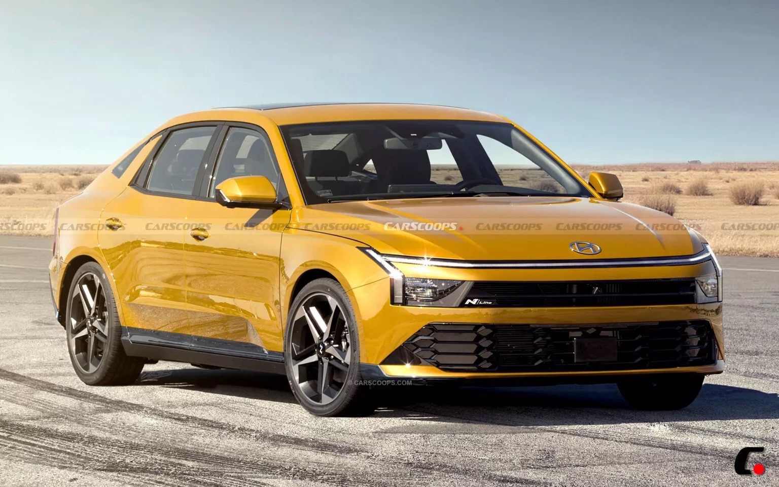 Xem trước nội thất Hyundai Elantra đời mới: Sang, xịn hơn Civic, Mazda3 với màn hình lớn, lược bỏ nhiều nút bấm- Ảnh 2.