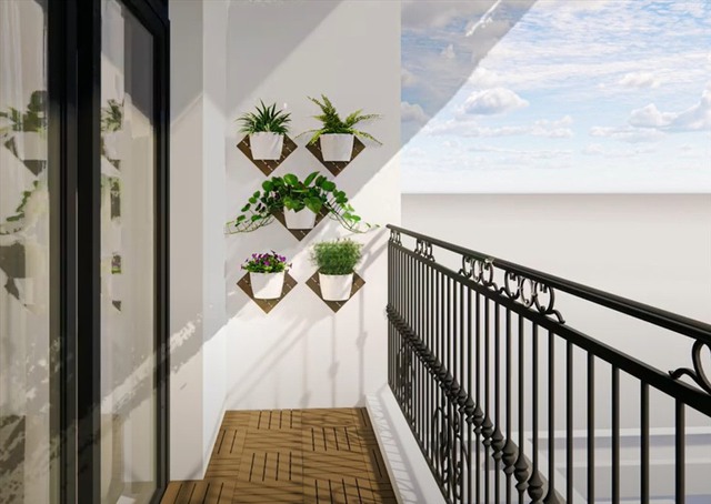 Ban công là một trong những lỗ thông gió quan trọng của ngôi nhà, tài lộc và vận may của gia đình đều đi qua đây, nếu ban công bẩn thỉu, bừa bộn thì vận may tự nhiên sẽ không đến.