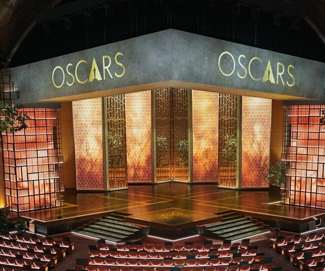 Sân khấu hoành tráng của Oscar 2026.