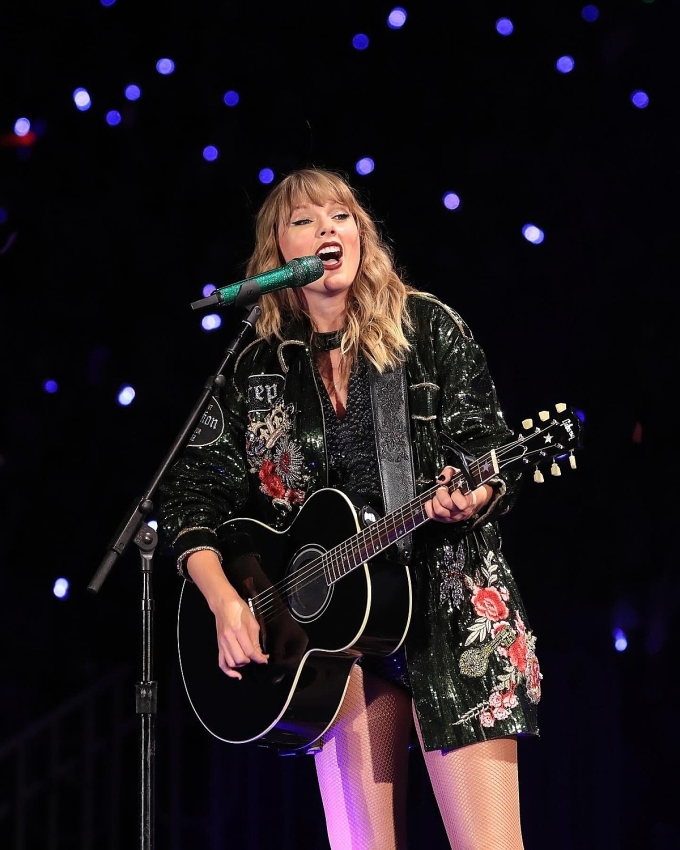 Chân dung tỷ phú Mỹ Taylor Swift. Ảnh: Instagram/ Taylor Nation