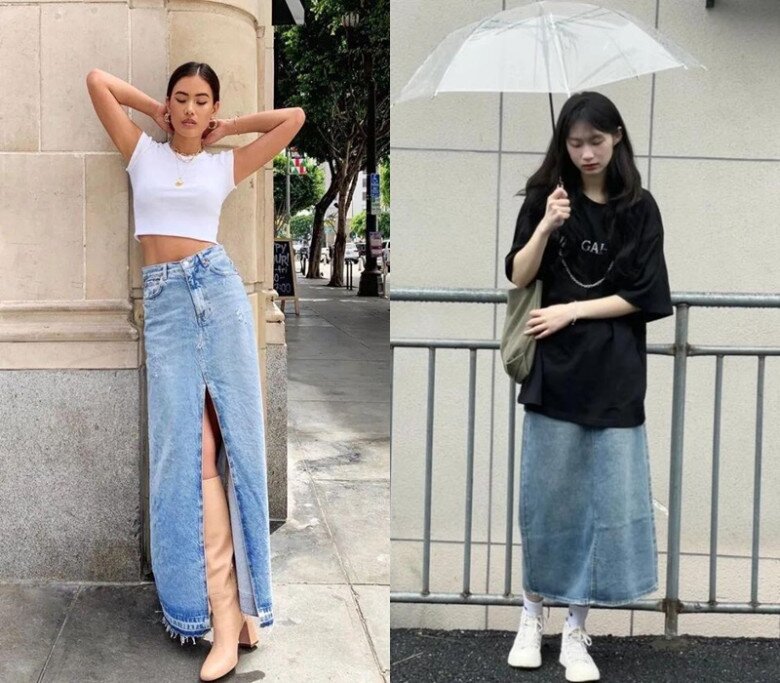 Mẫu váy dài hot nhất Xuân Hè này: Mặc lên như trẻ lại chục tuổi, phối với sơ mi hay áo phông đều đẹp long lanh - 5