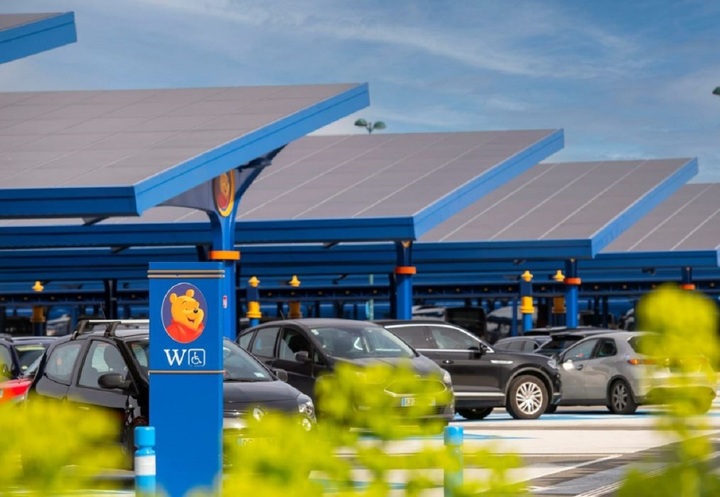 Disneyland biến bãi đỗ xe thành 'trang trại' điện mặt trời khổng lồ- Ảnh 2.