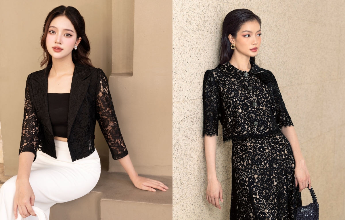 Nếu bạn không muốn cộng thêm vài tuổi, hãy tránh chọn những loại áo ren dày. Vì chất liệu này không tạo ra độ rủ tự nhiên, cứng và thô, khiến vóc dáng trông đồ sộ hơn so với các loại ren mỏng, mềm.