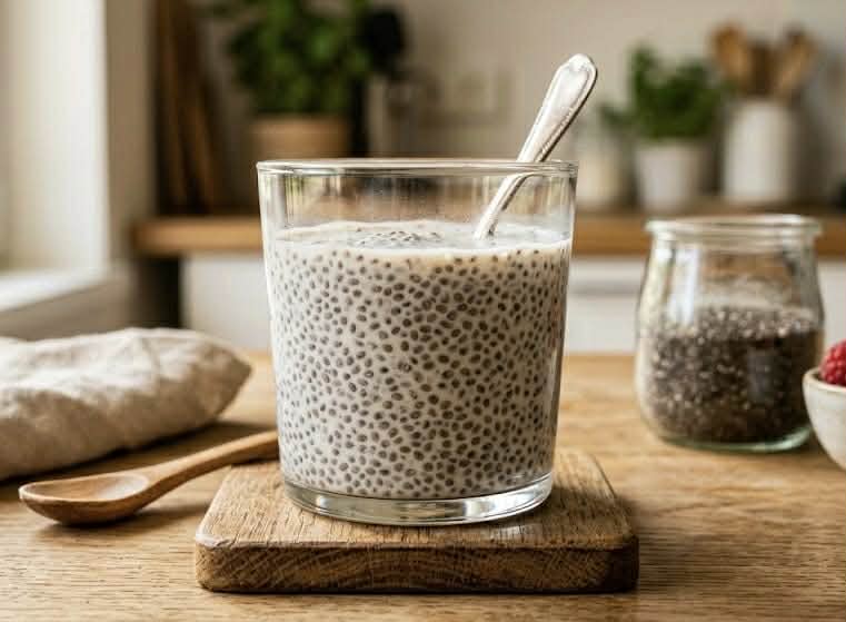 Hạt chia được xem là “siêu thực phẩm” giàu dinh dưỡng, thường được bổ sung vào bữa ăn trước tập.