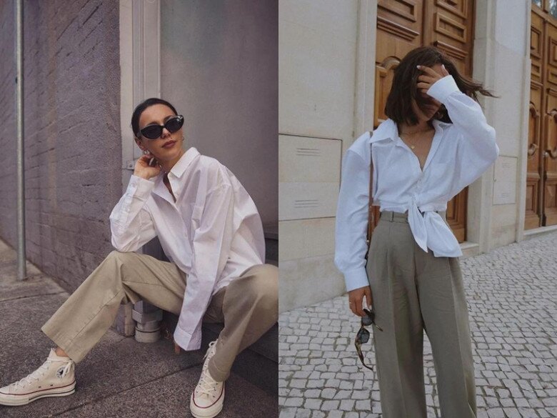 Hè sắp đến rồi, đây là 3 kiểu sơ mi trắng amp;#34;hack tuổiamp;#34; đỉnh cao, toát lên khí chất thanh lịch tự nhiên - 4