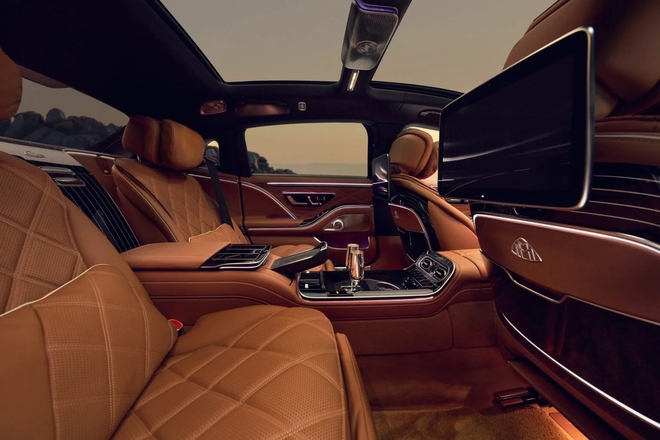 Mercedes-Maybach S-Class 2026 ra mắt: Ghế khoang hạng nhất, thêm AI, khả năng 'nhớ' ổ gà- Ảnh 15. Mercedes-Maybach S-Class 2026 ra mắt: Ghế khoang hạng nhất, thêm AI, khả năng 'nhớ' ổ gà- Ảnh 15.