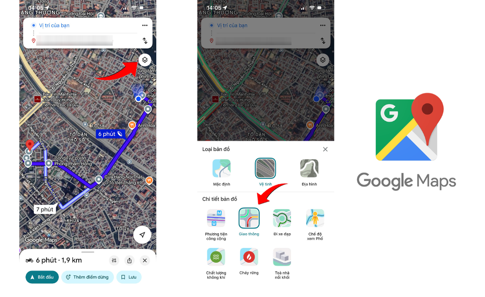 Tính năng trên Google Maps mà người chạy xe nên biết- Ảnh 1. Tính năng trên Google Maps mà người chạy xe nên biết- Ảnh 1.