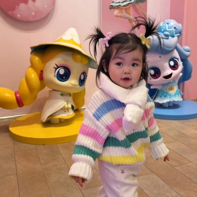 Nhóc tì đáng yêu này được rất nhiều nhãn hàng săn đón.