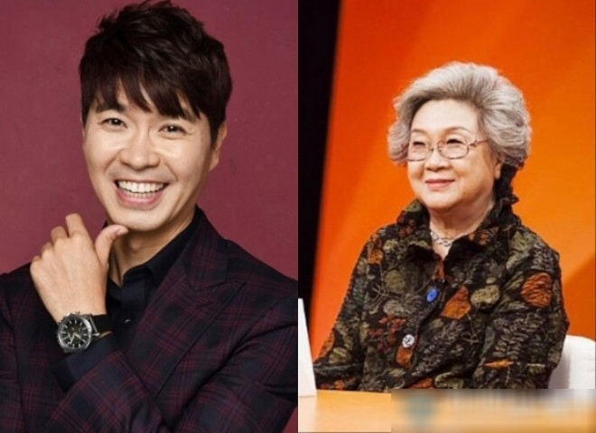 Bà Park từng tham gia show truyền hình cùng con trai.