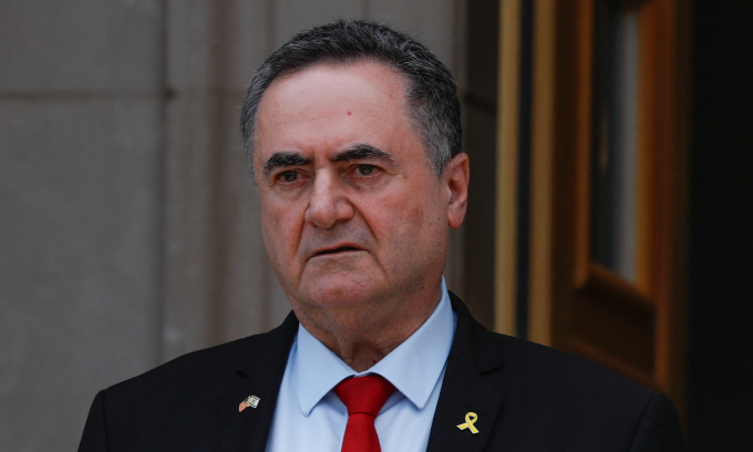 Bộ trưởng Katz tại Washington, Mỹ hồi tháng 7/2025. Ảnh: AFP