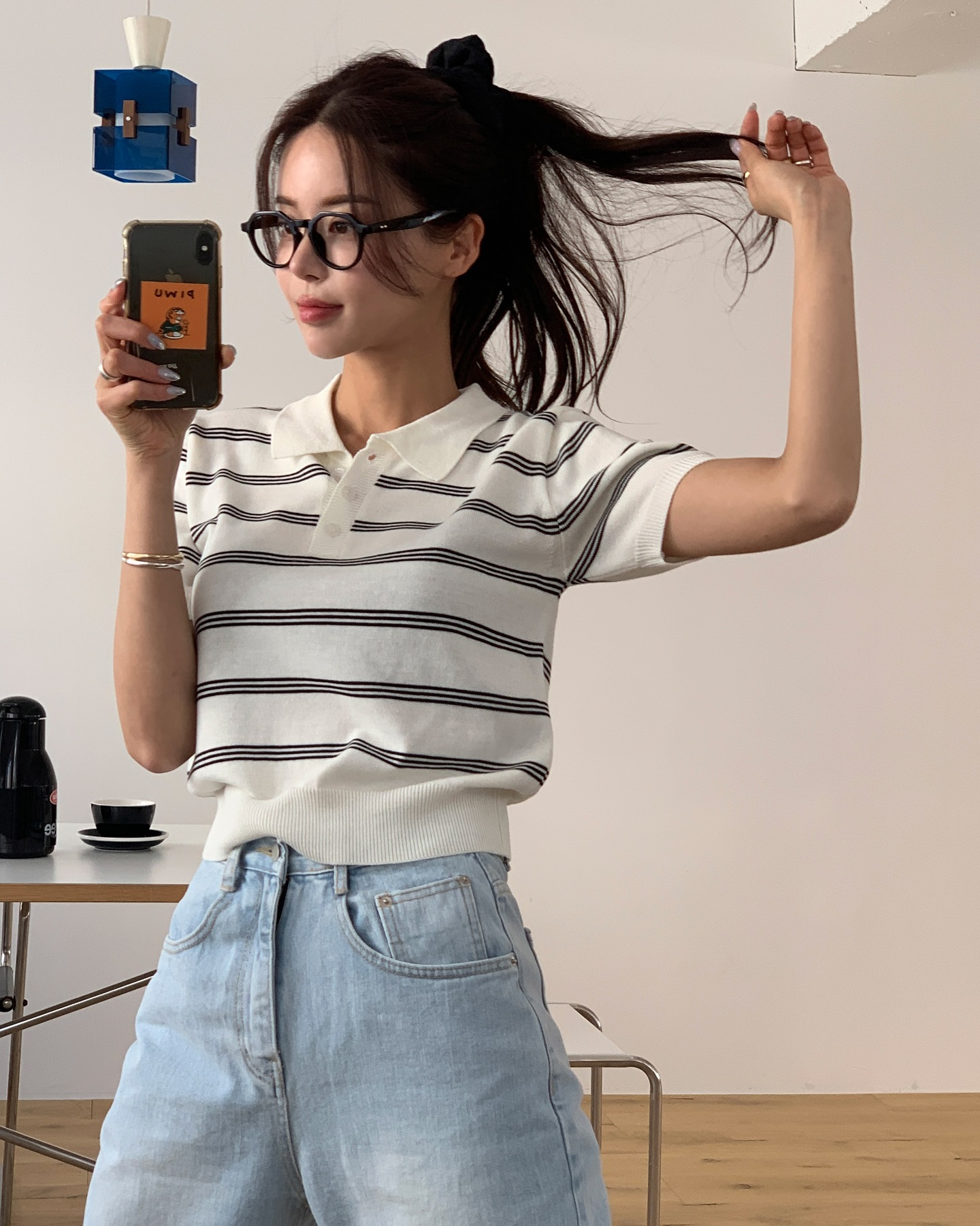 Mê diện quần jeans đi làm, chị em phối cùng 4 kiểu áo này vừa ghi điểm tuyệt đối lại tôn dáng hơn hẳn - 10