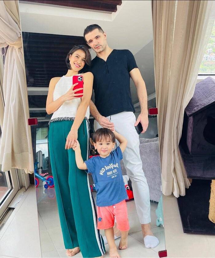 Siêu mẫu Phương Mai khen chồng Tây là amp;#34;vị thánhamp;#34; - 4