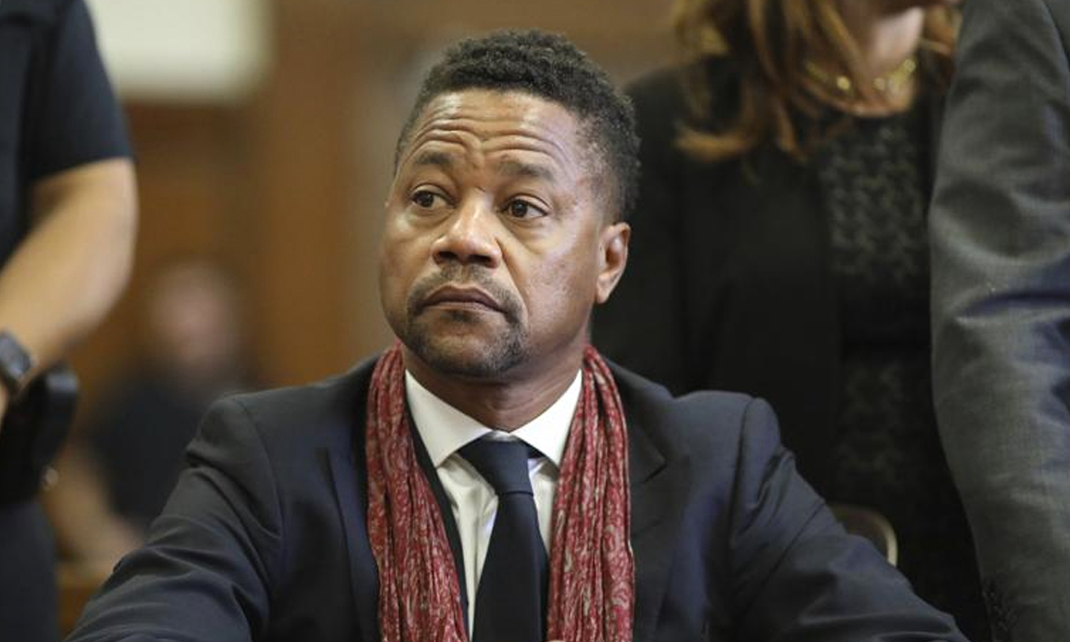 Nam diễn viên Cuba Gooding Jr. trong một phiên tòa ở New York hồi tháng 1. Ảnh: AP